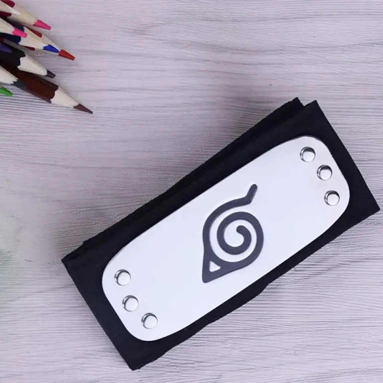 Anime Naruto bandana, model s metalnom pločicom za čelo