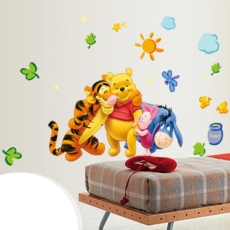 Dekorativni vinilni naljepnica s Winniejem i Pigletom