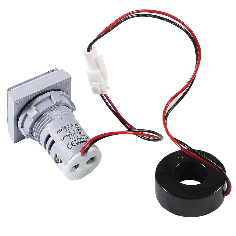 Volt-Ampermetar s montažom na panel 22mm Brza montaža u električni panel, promjer 22 mm