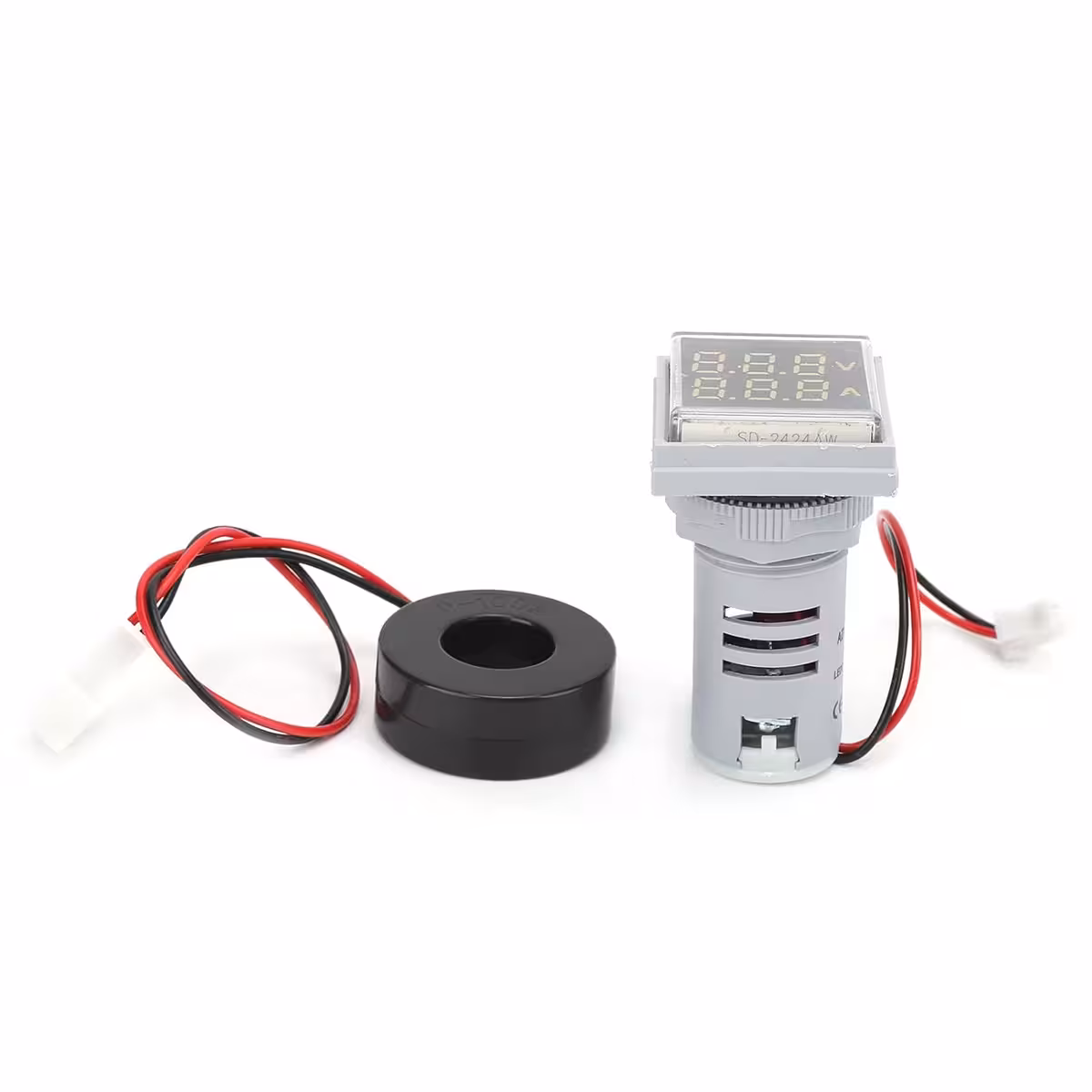 Uređaj za montažu s bijelim kućištem i LED svjetlima