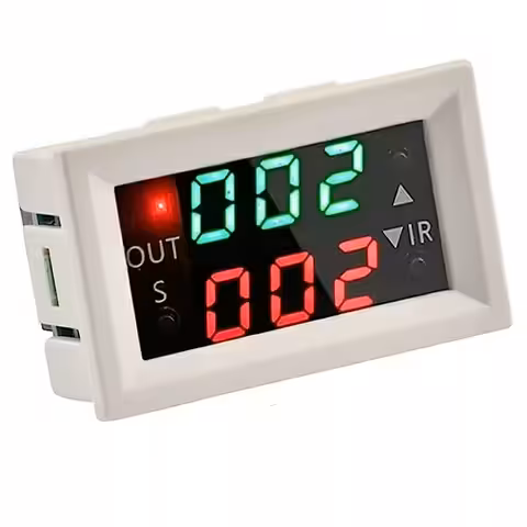 Programabilni relej timer modul 12V s digitalnim zaslonom – podesiv timer s odgodom, petljom i dvostrukim vremenom