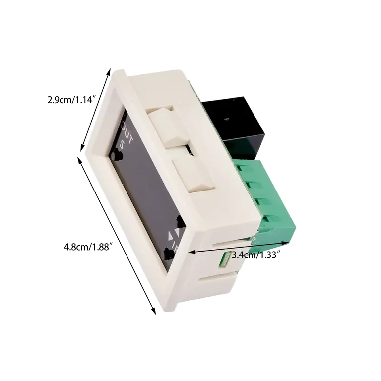 Točne dimenzije modula tajmera s LED zaslonom