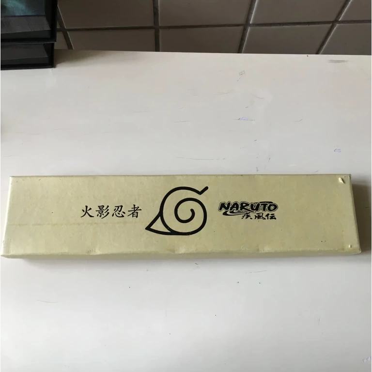 Reprodukcija noža Naruto za izlaganje Kunai replika za izlaganje, inspirirana anime serijom Naruto