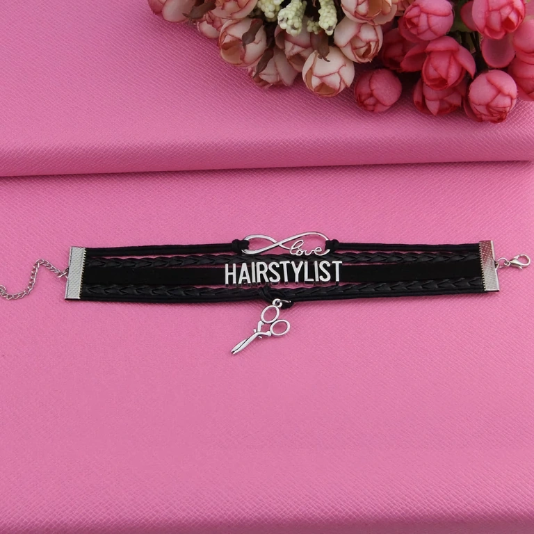 Kožna narukvica za urbani ili profesionalni frizerski stil
