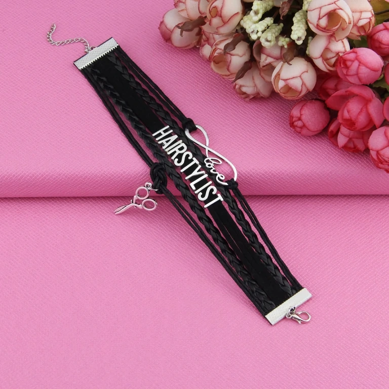 Muški pleteni dodatak, savršen za hairstyliste i frizere