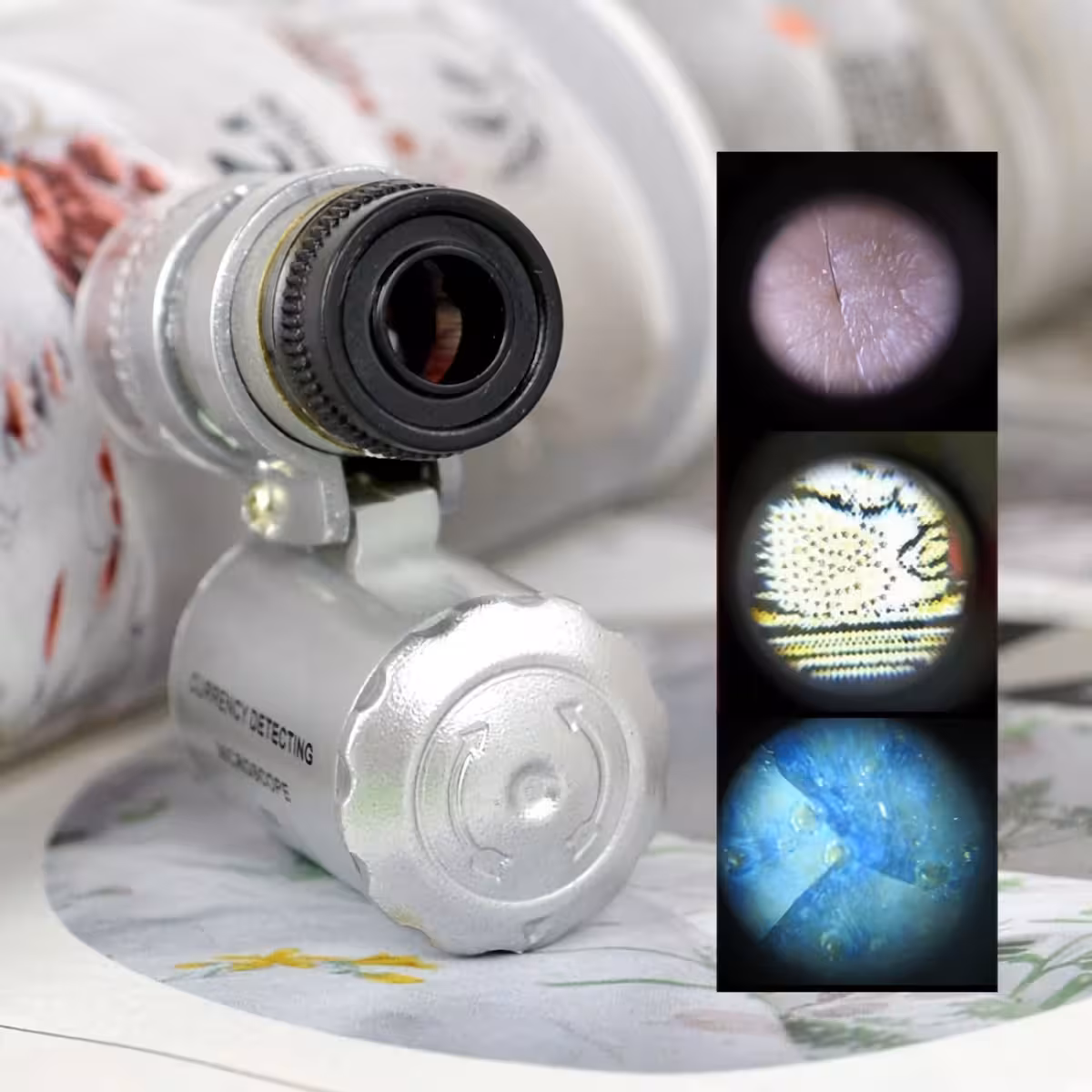 Mikroskop s velikim povećanjem 60x, prikladan za hobiste i profesionalce