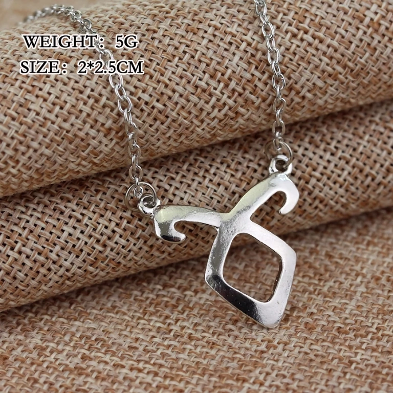 Fantasy srebrni nakit inspiriran Shadowhunters i City of Bones