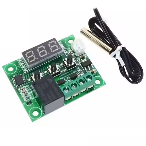 Digitalni univerzalni termostat 12V W1209 s relejom 20A i sondom za kontrolu temperature