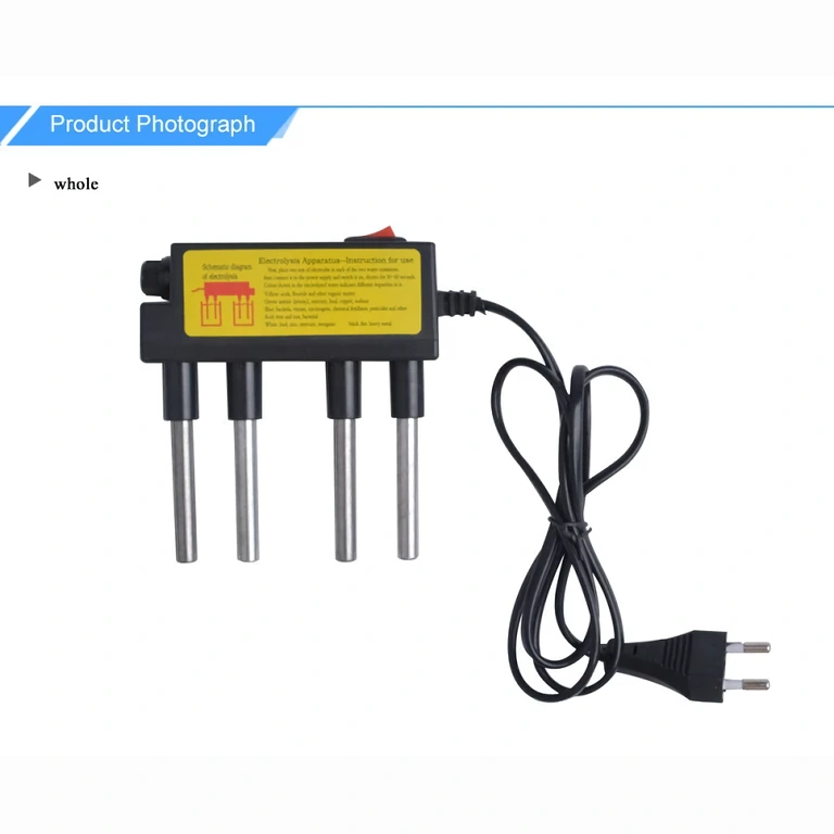 Kućni test kvalitete vode s elektrolizatorom Jednostavan za korištenje kod kuće za provjeru vode