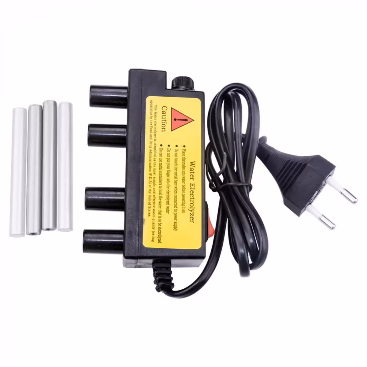 Elektrolizni uređaj za usporedbu kvalitete vode