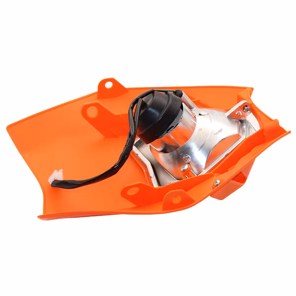 Univerzalni moto far s 4 gumene trake uključene za brzu montažu