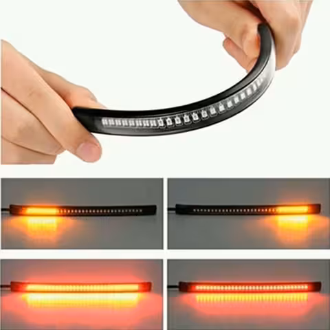 LED traka stop i žmigavac moto, motocikl, skuter, ATV – 48 LED fleksibilna