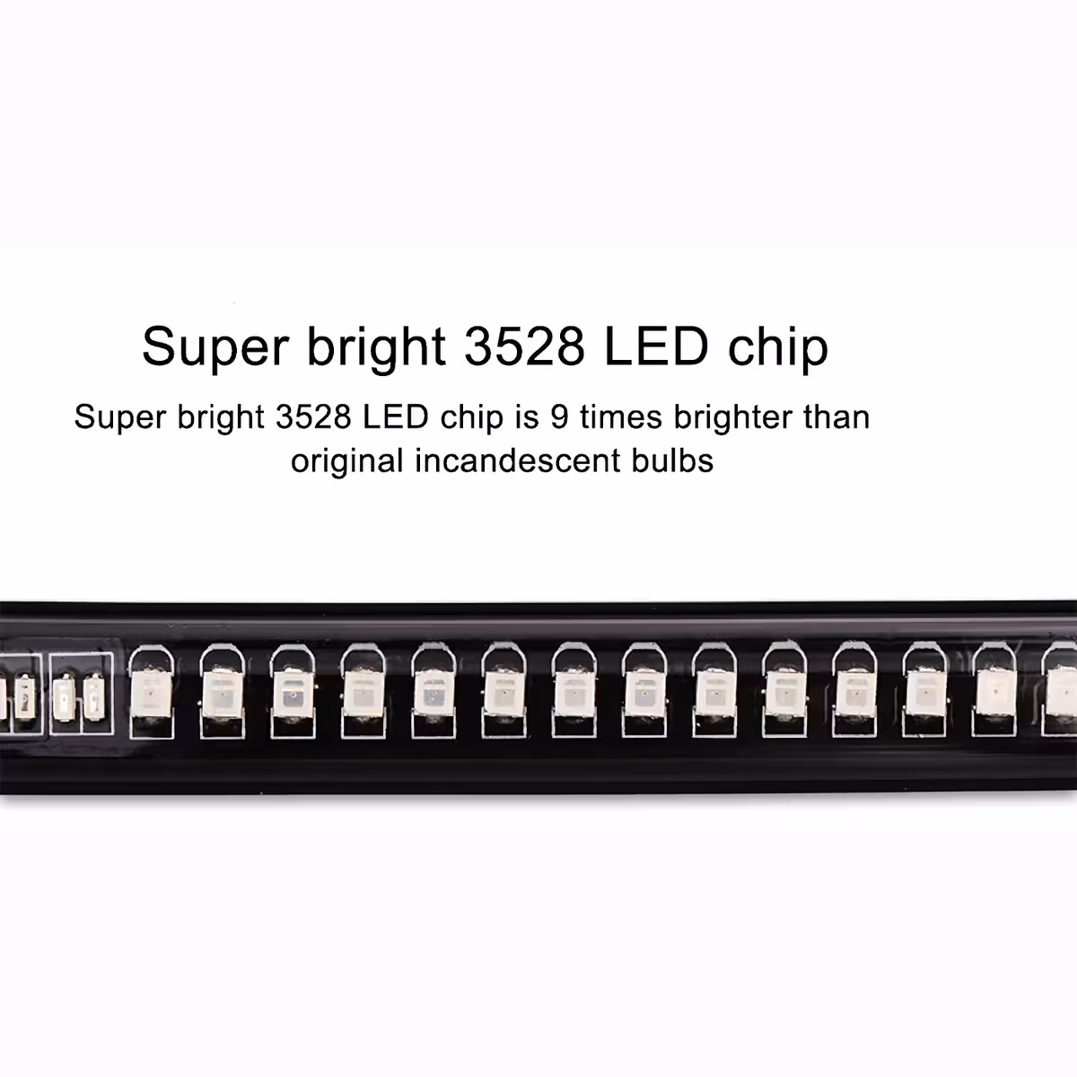 Stražnje svjetlo s 48 LED-ova za motocikle, romobile, ATV