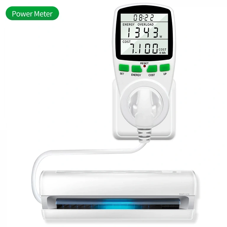 Mjerni uređaj za električnu struju za potrošače priključene na utičnicu