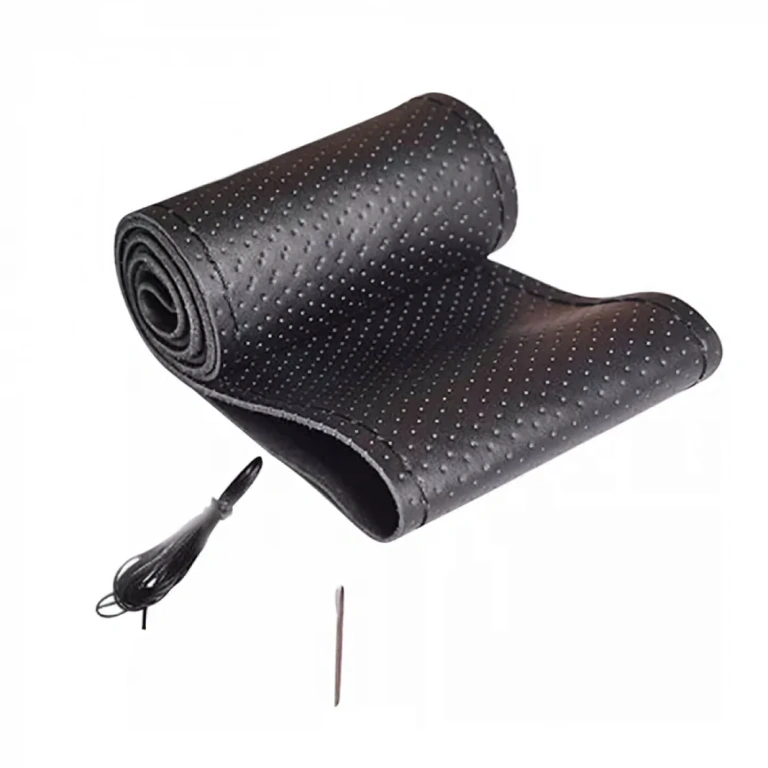 Univerzalna kožna presvlaka volana za 37-38cm Univerzalna presvlaka od prirodne kože za auto volane