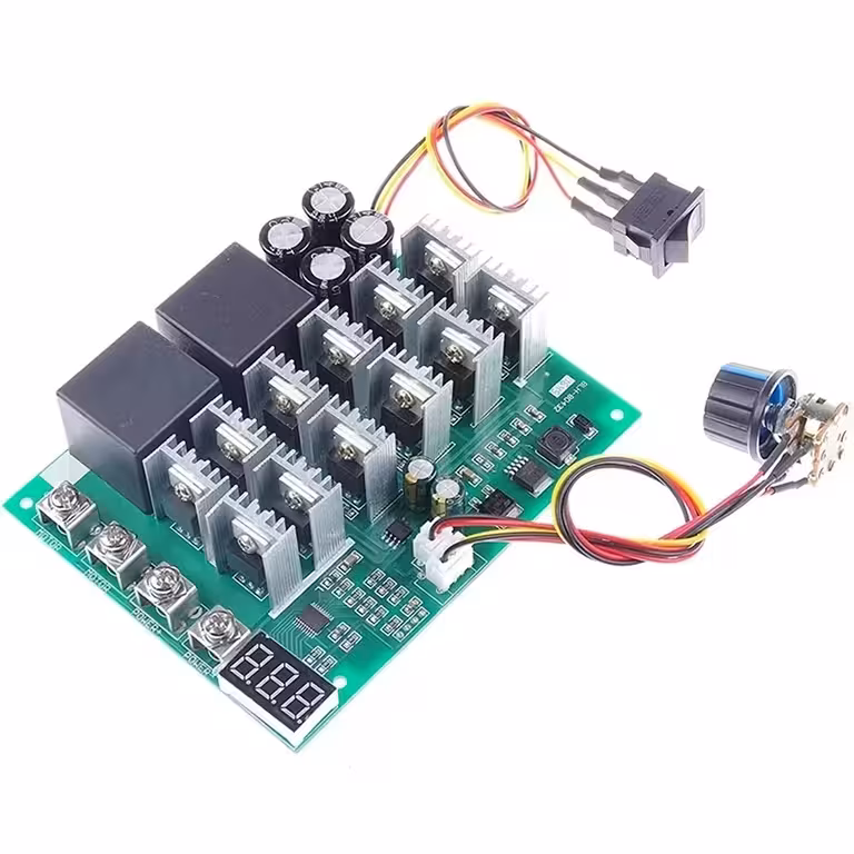 Digitalni PWM kontroler brzine DC motora 60A 100A 12V-55V | regulator brzine DC motora i HHO generator
