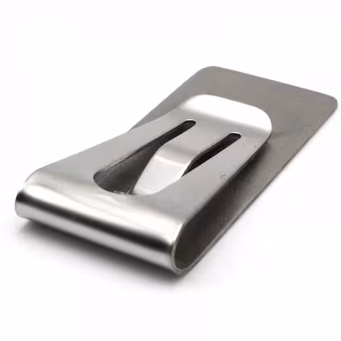 Kvačica za novac – Money Clip Slim minimalist od nehrđajućeg čelika za kartice i novčanice