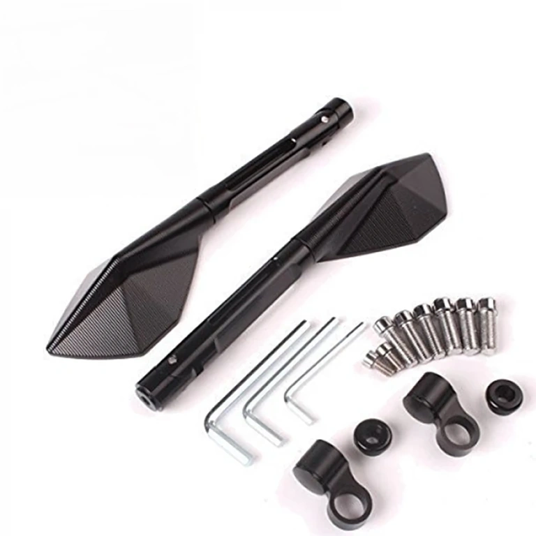 Motociklistički retrovizori od CNC obrađenog aluminija, premium Rizoma dizajn