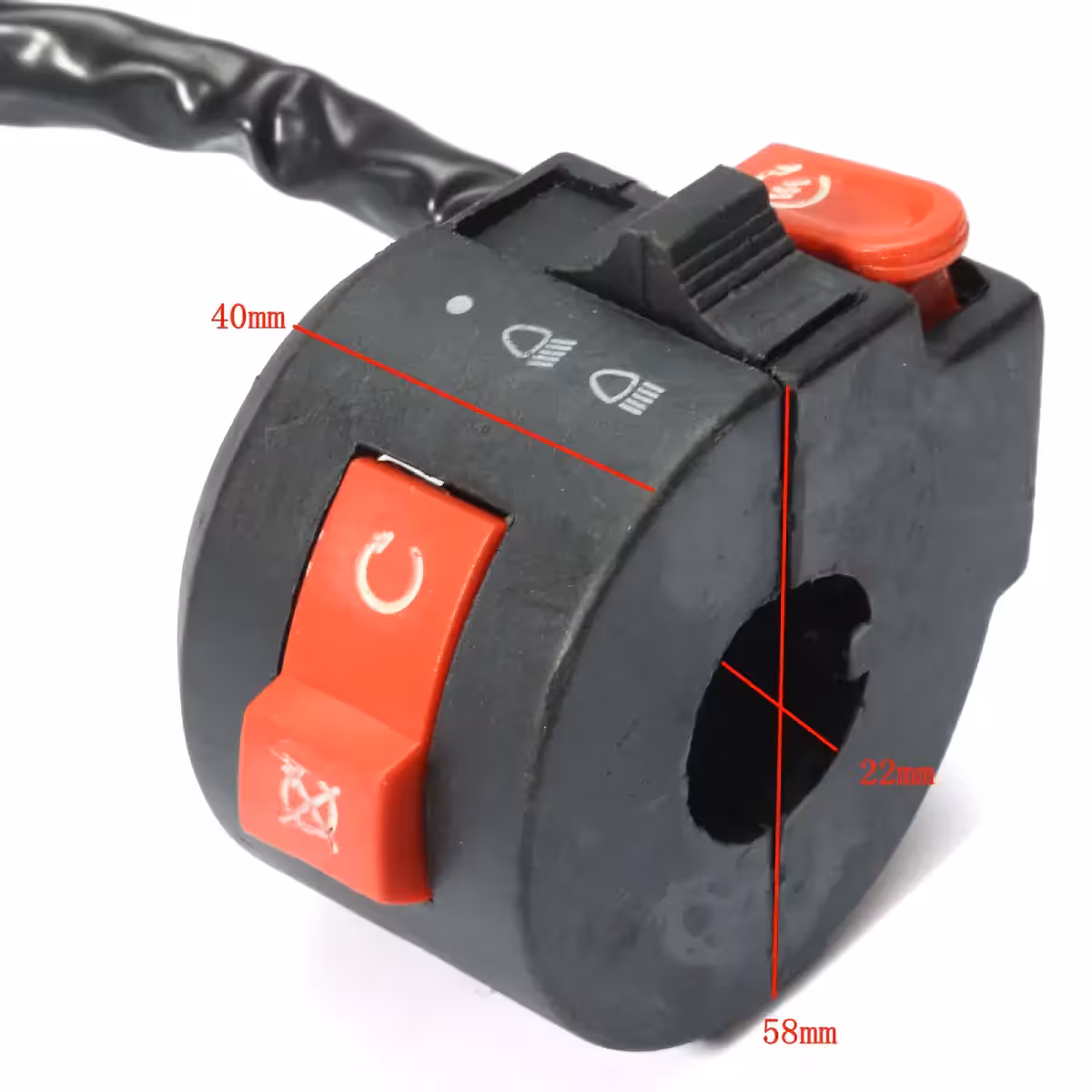 Električni kablovi za ATV i blok upravljanja za svjetla i kontakt