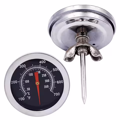 Profesionalni termometar za meso roštilj pećnica roštilj pušnica inox analogni 0-350°C