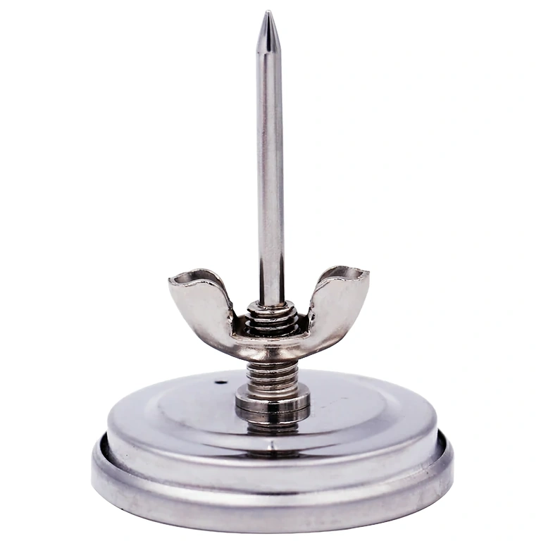 Termometar s iglom i stezaljkom za pričvršćivanje na poklopac roštilja