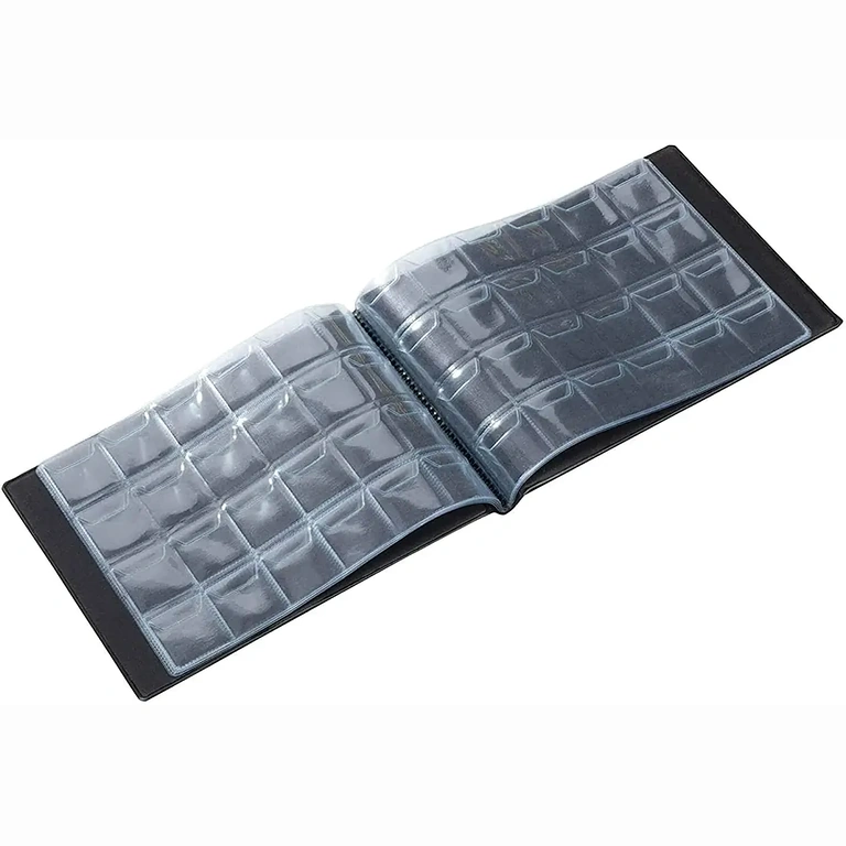 Mapa s 240 džepova za novčiće Veliki album za kovanice, dimenzije 3x3 cm po džepu