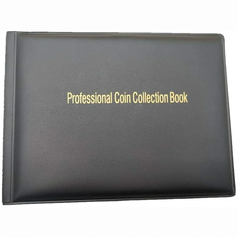 Kompaktni album za kolekcionare novčića Album s džepovima za kovanice, idealan za početnike i iskusne kolekcionare
