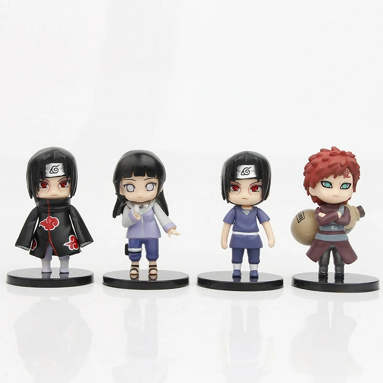 Dekorativni Naruto Shippuden set s malim figuricama za vitrine i ured