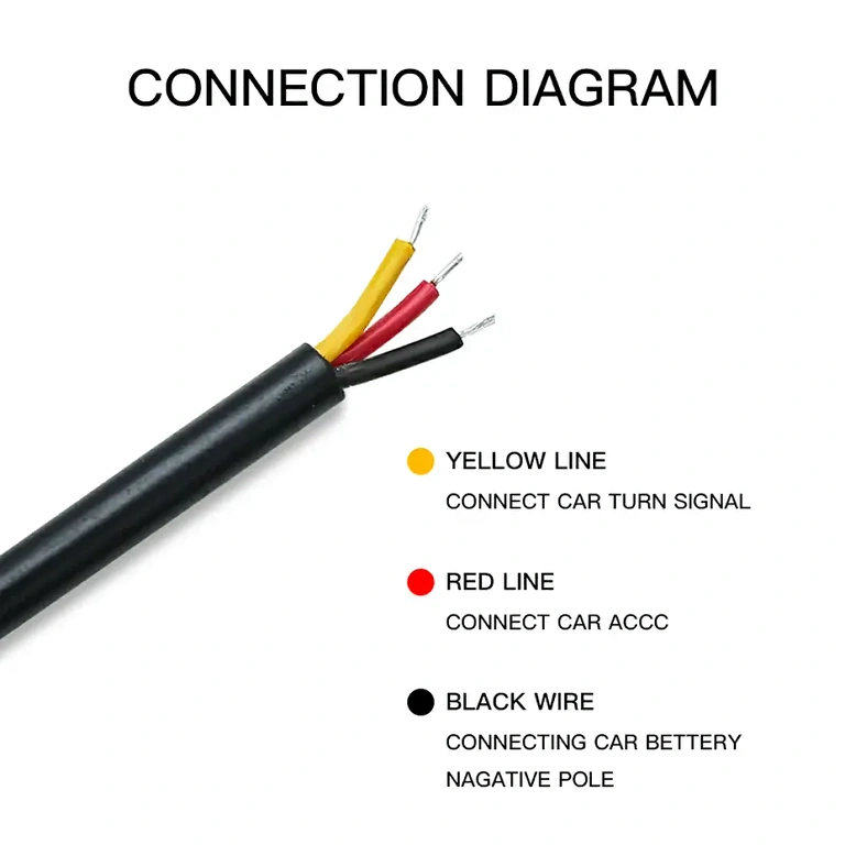 12V LED traka za montažu vanjskih farova auta