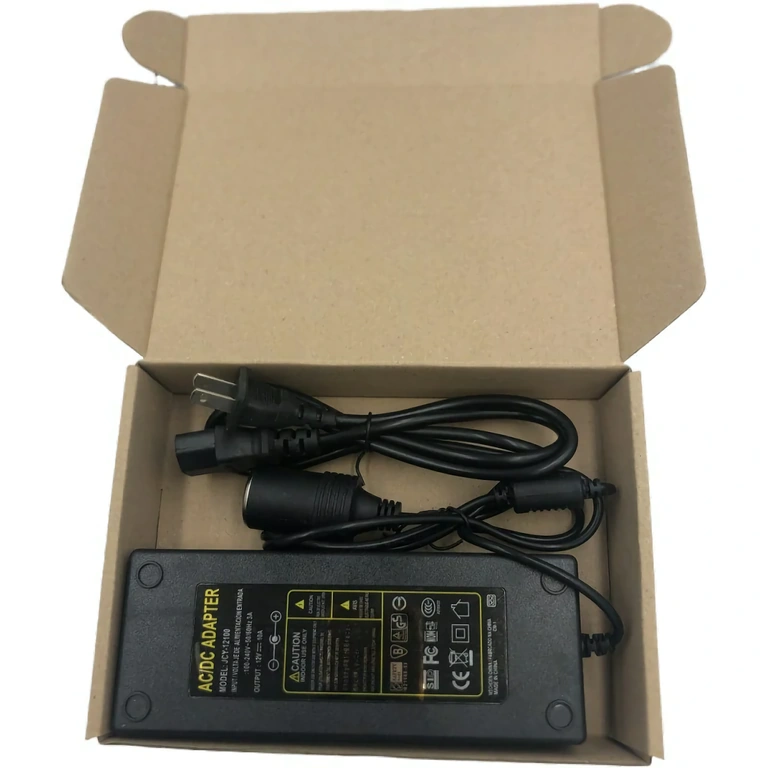 AC/DC pretvarač 220V na 12V 10A Pretvarač napajanja 220V AC na 12V DC 10A za kućnu i auto upotrebu