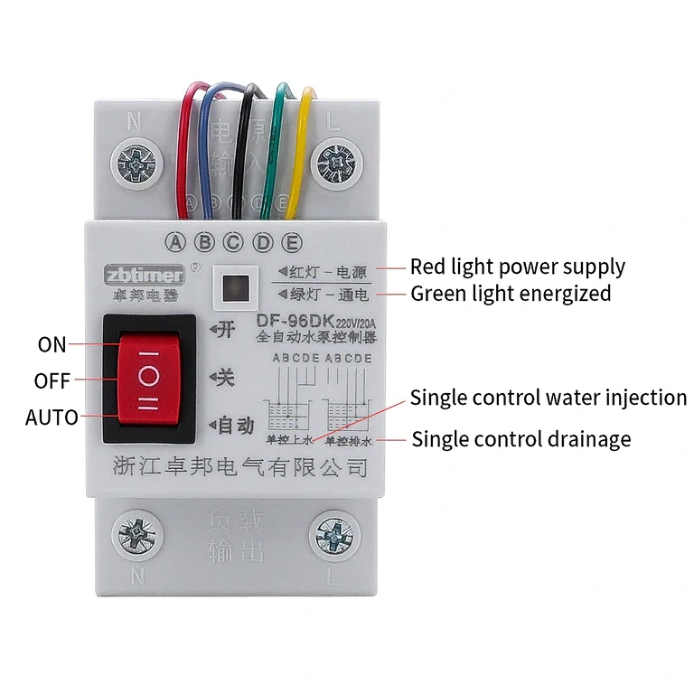 Kontroler razine bez plovka – 220V Moderni regulator razine vode bez plutajućih senzora – za automatske sustave