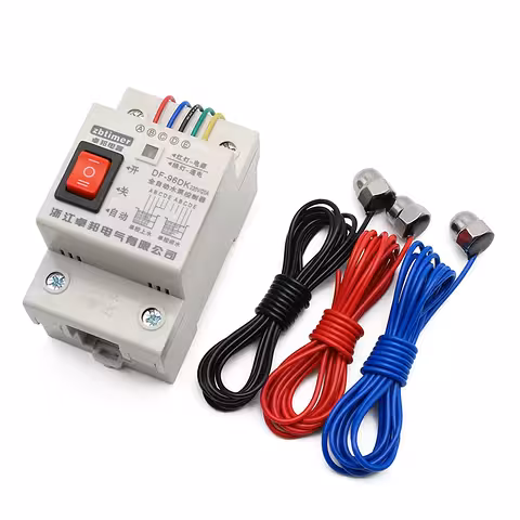 Relej automatske kontrole razine vode s 3 senzora – elektronički regulator za spremnike, rezervoare i bazene