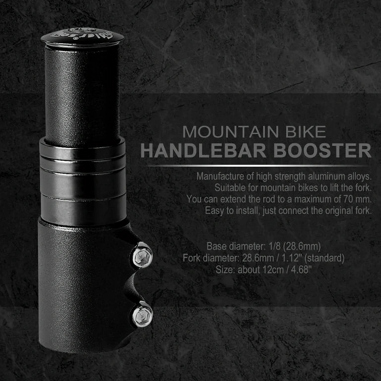 Produžetak vilice za nadogradnju upravljača Modernizacija bicikla s produžetkom lule – visoka udobnost