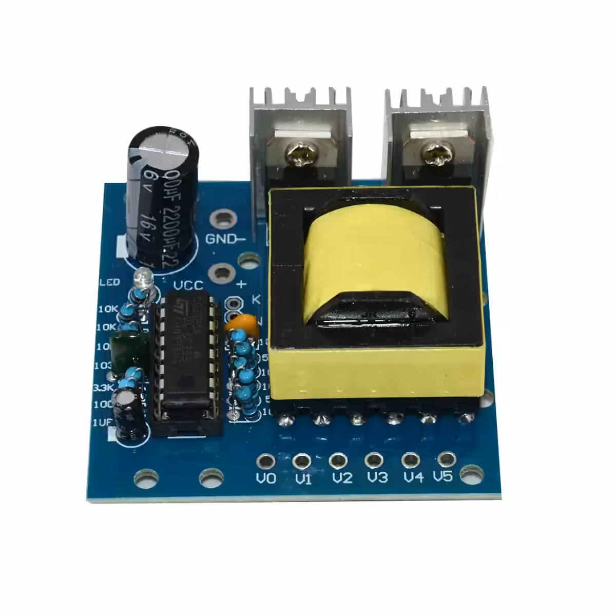 Konverter za lampe i punjače s niskom potrošnjom energije