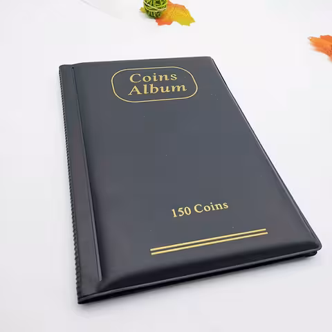 Album za kovanice – Klasa 150 pretinaca za numizmatiku, marke, žetone