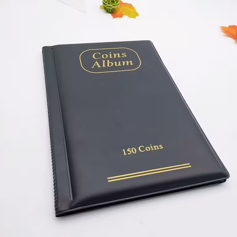 Album za kovanice – Klasa 150 pretinaca za numizmatiku, marke, žetone