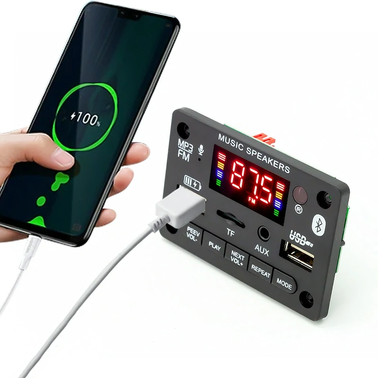 Bluetooth stereo modul 5.0 s audio pojačalom 2x40W za zvučnike