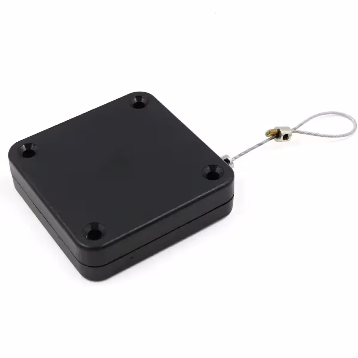 Sustav za zatvaranje vrata od ABS-a i nehrđajućeg čelika, crne boje