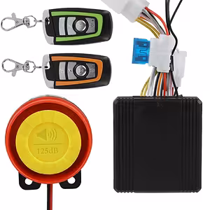 Alarmni sustav protiv krađe za motocikl / skuter / ATV – 125 dB, 2 daljinska upravljača, kontrola motora