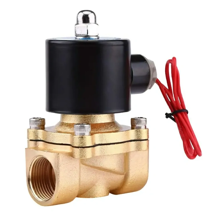 Elektrovana od mesinga 3/4 inča sa solenoidom Mjedeni elektromagnetski ventil, 3/4 inch, za vodu