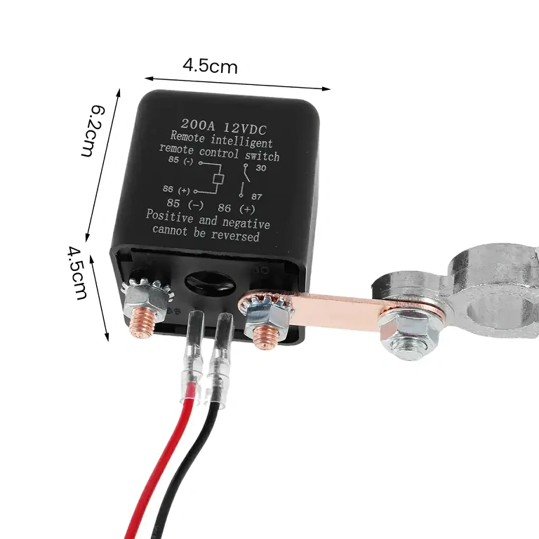 Uređaj s daljinskim upravljačem za isključivanje napajanja baterije