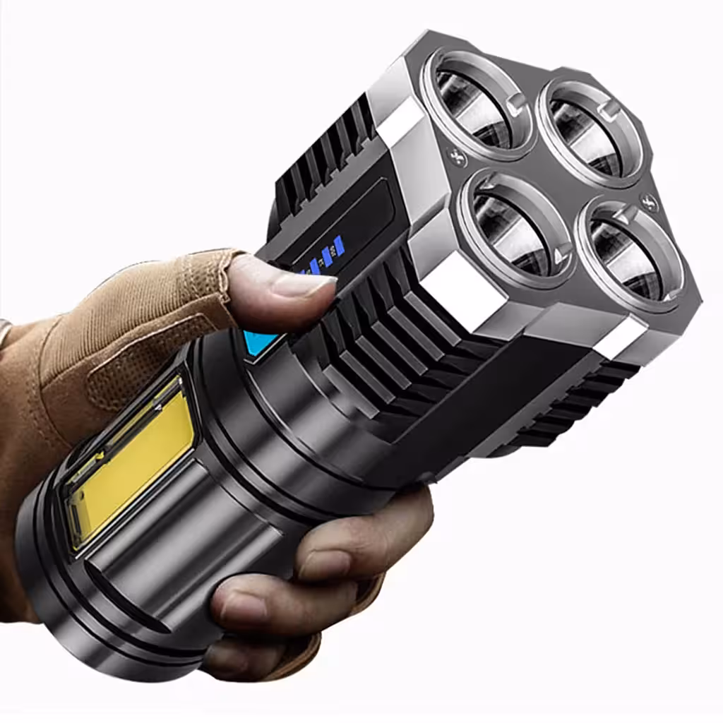 Punjiva snažna LED svjetiljka – Idealna za lov, ribolov, kampiranje