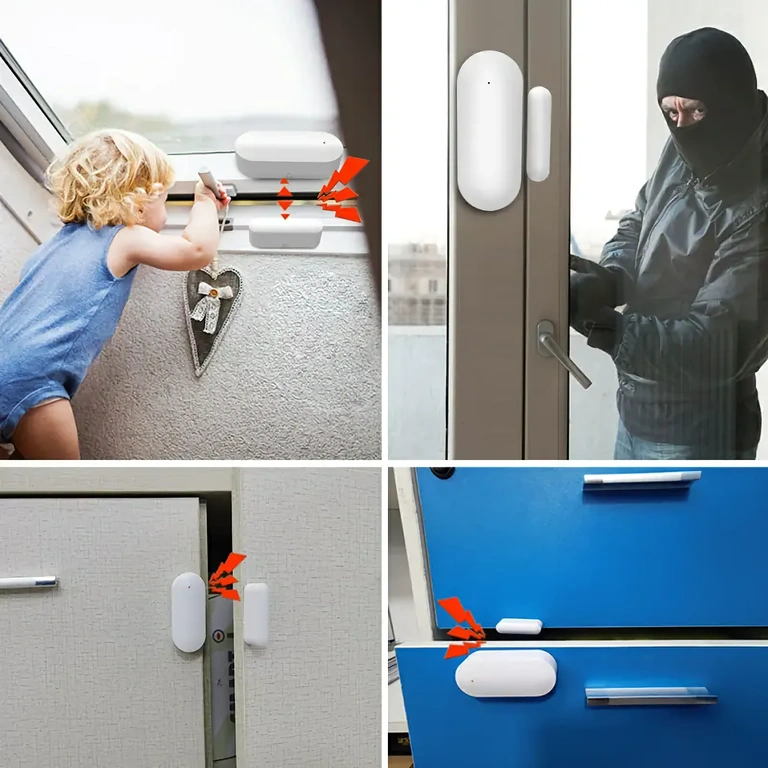 Magnetni sigurnosni senzor za praćenje otvaranja vrata i prozora