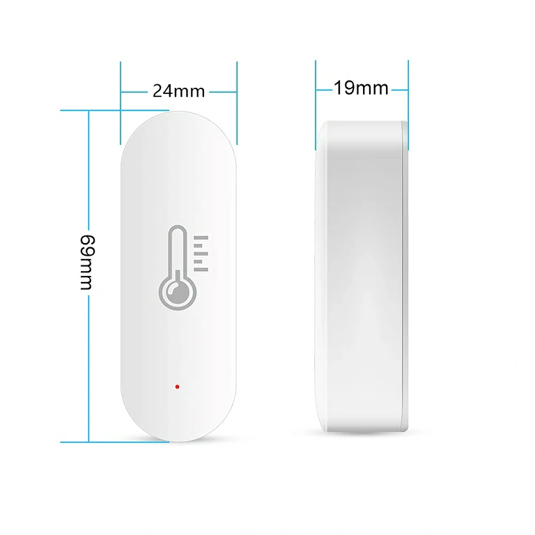Kompaktan pametni senzor za temperaturu i vlagu Mali i učinkoviti uređaj za mjerenje temperature i vlage