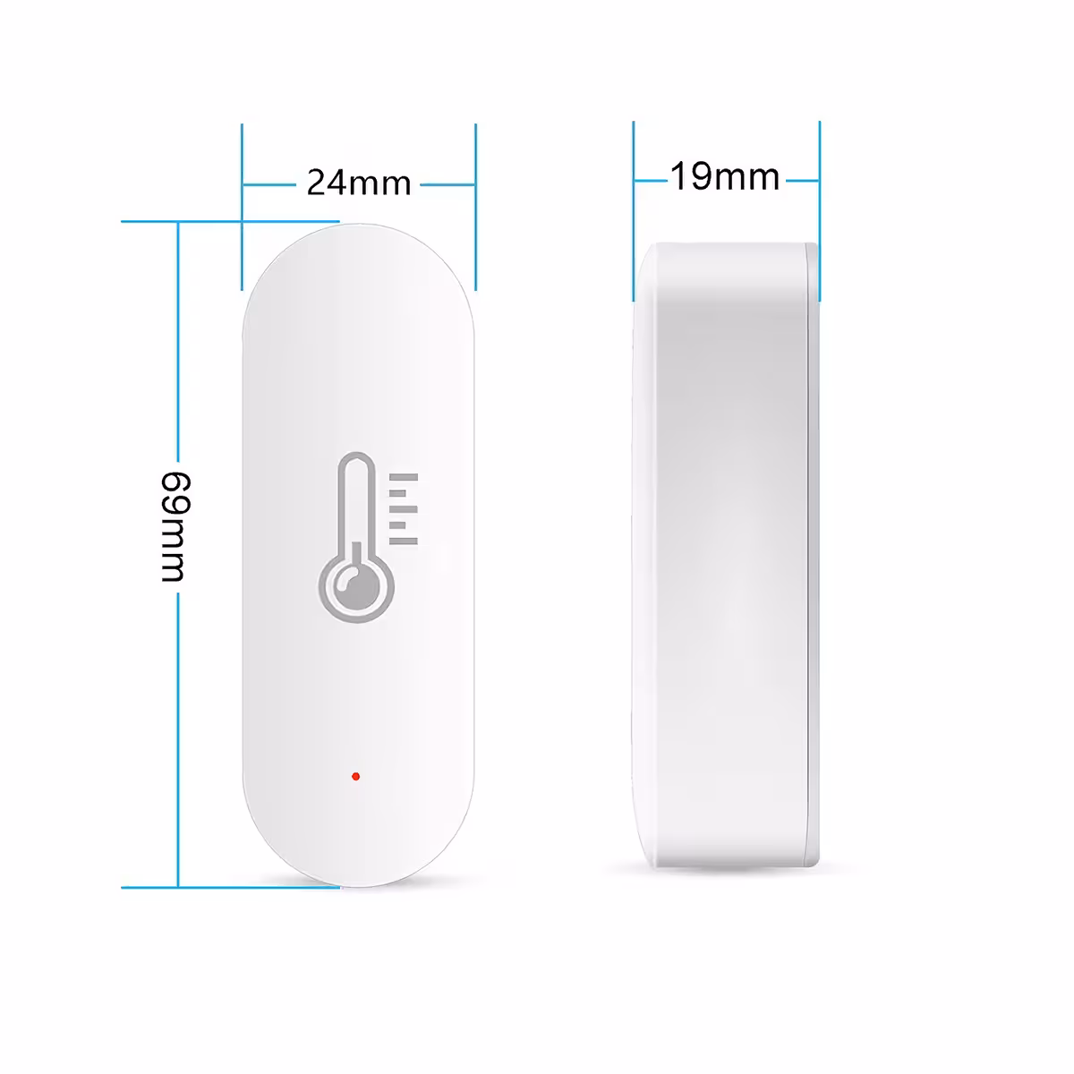 Mali i učinkoviti uređaj za mjerenje temperature i vlage