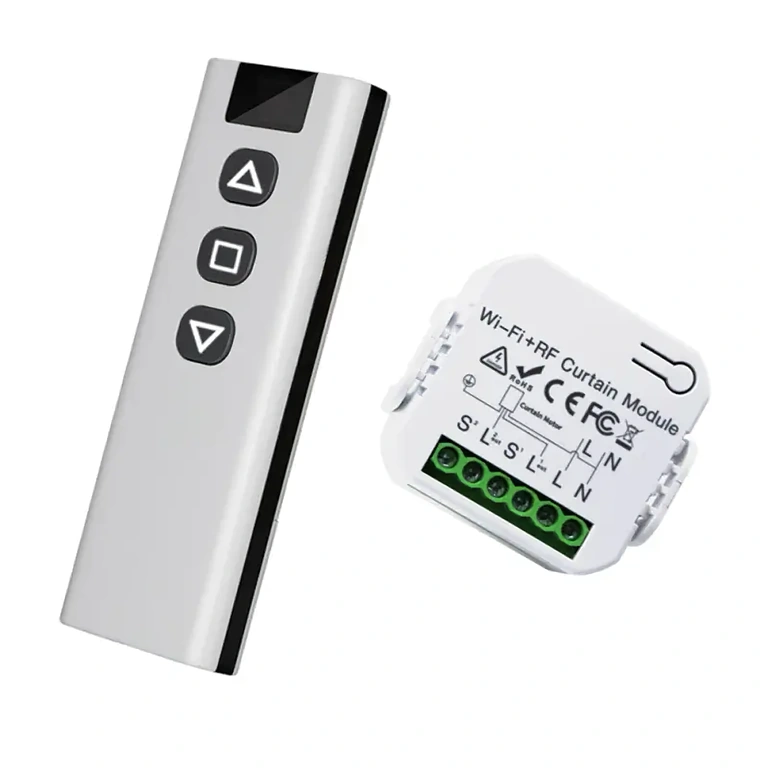 Detalj pametnog daljinskog za zavjese, rolete ili rolete