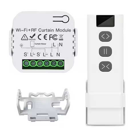 Sustav automatizacije roleta, zavjesa, zastora – WiFi, Tuya, RF daljinski upravljač