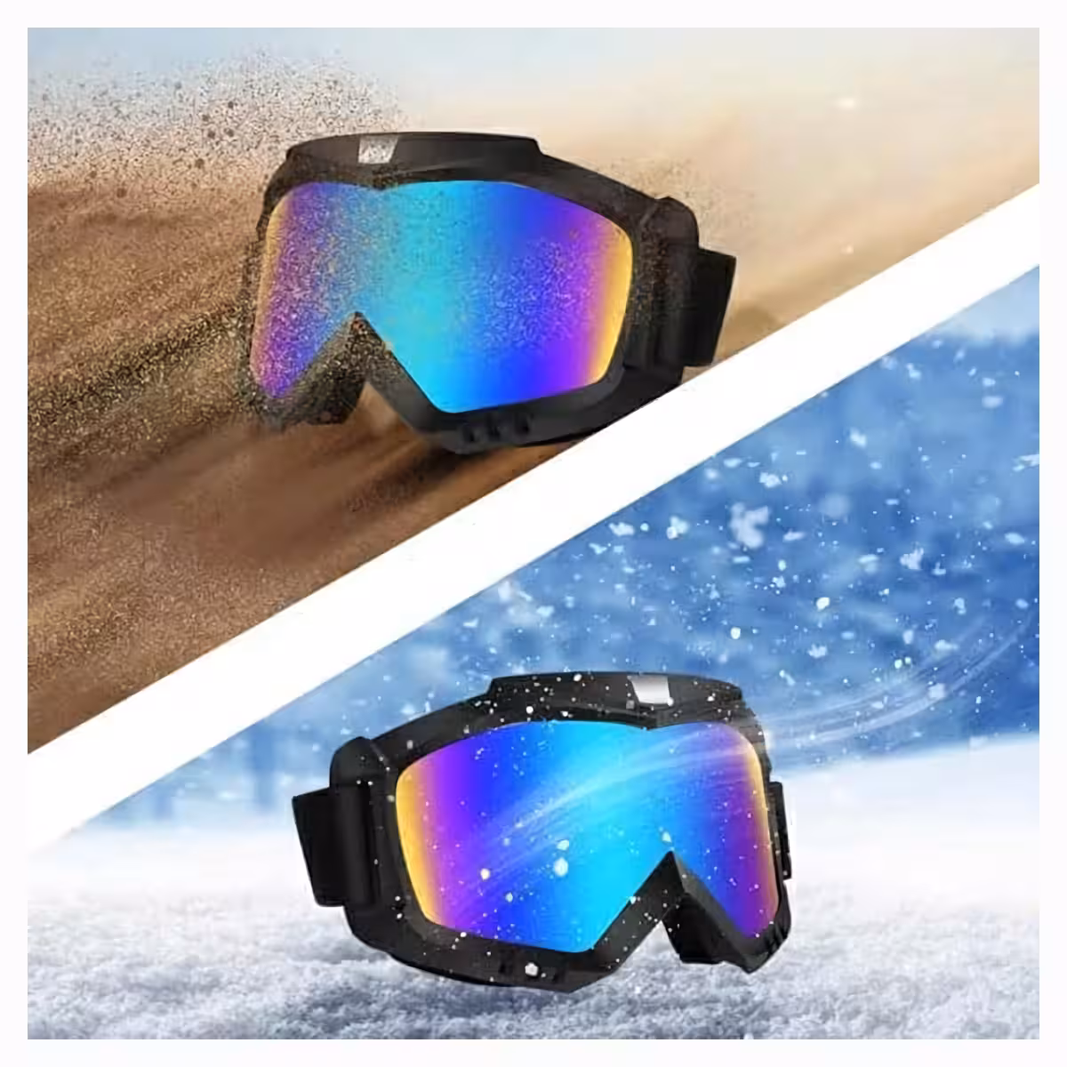 Otpornе naočale za ATV i offroad sportove, UV i zaštita od prašine