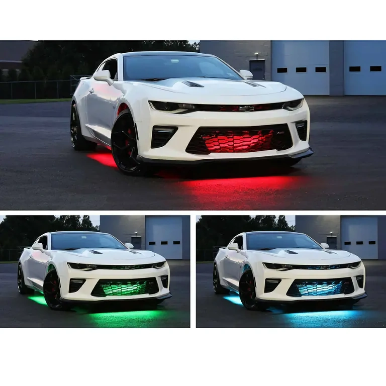 LED svjetla montirana ispod automobila za vizualni efekt noću