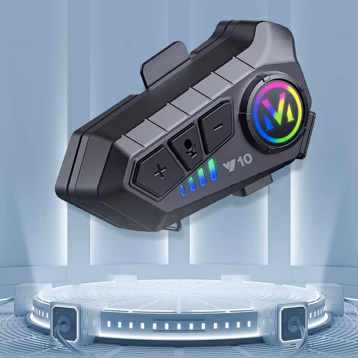 Moto interkom s funkcijom Smart One-Drag-Two